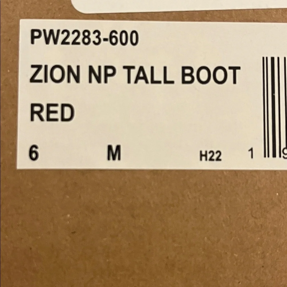 Pendleton Zion National Park Tall Rain Boots Women’s Size 6